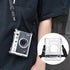 MUZIRI KINOKOO Clear EVO Case for Fujifilm Instax Mini EVO Instant Camera, Hard PVC Carrying Protective Case