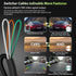 SOEKAVIA 170 IP68K 12V Backup Camera for Cars - HD/CVBS Image Wide Angle, Super Night Vision, Waterproof, Metal
