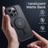 JETech Magnetic Case for iPhone 14 Pro Max 6.7-Inch, Black, Compatible with MagSafe, Slim Shockproof Phone Cover