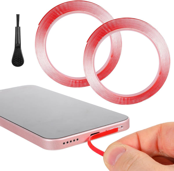 Qulkws Phone Speaker Cleaner 3 Pcs Cell Phones Cleaning Kit Accessories Cleaner Tape