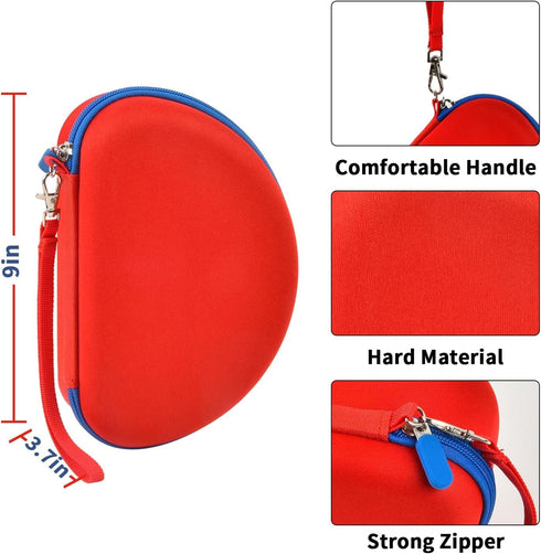 Headphone Case for Riwbox CT-7 Pink, Jack CT-7S Cat Green, 3.5mm for iClever IC-HS01, FosPower Bluetooth Headset