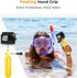 K&F Concept Waterproof Case with Dive Filters for GoPro Hero 12/11/10/9 Black, Protective Underwater Dive Housing