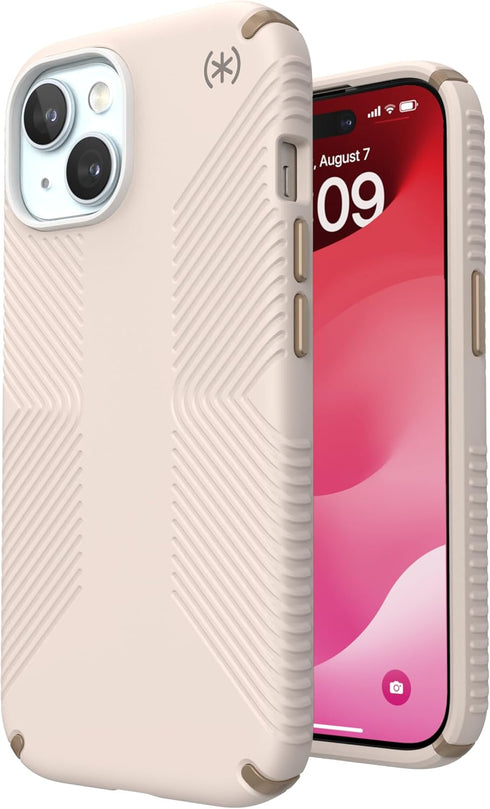 Speck Presidio2 Grip iPhone 15 Case - 6.1 inch - Compatible with iPhone