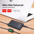 Universal Laptop Charger with LCD Display, 90W Slim AC Adapter Power Supply with USB Port for Most Notebooks