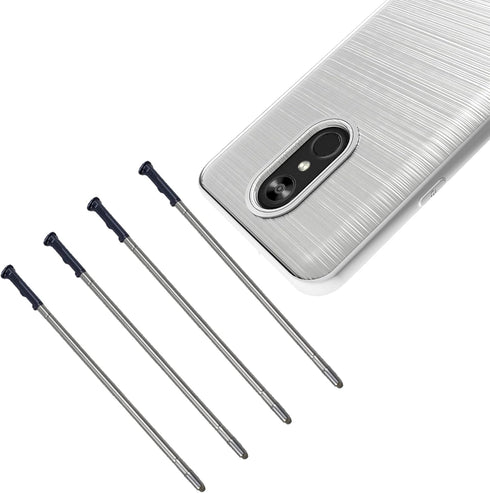 Black Stylus Pen Replacement for LG Stylo 5, Stylo 5+ Q720AM, Q720VS, Q720MS, Q720PS, Q720CS, Q720MA (4 Pack)
