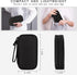 Skycase Travel Cable Organizer, Waterproof Electronics Accessories Storage Bag for USB Data Cable, Earphone, Power Bank