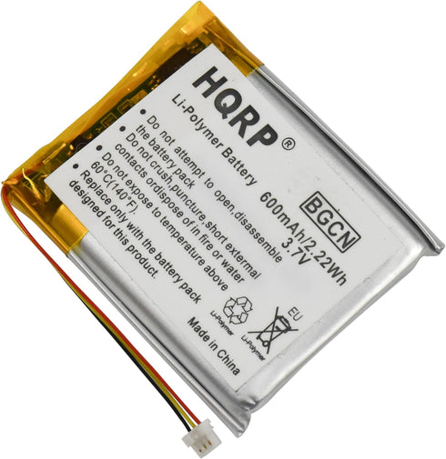 HQRP Battery Compatible with Dr. Dre Studio 2.0 Over-Ear Headphones, AEC643333 Wireless Studio2