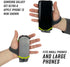 Noxgear Hand Held Phone Holder - Handheld Grip with Key Fob & Card Slot for Running, Jogging & Working Out - Compatible