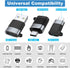 AreMe USB C Adapter (6 Pack), Micro USB Male to USB C Female, USB 3.0 Male to USB C Female, USB Type-C Male to USB 3.0 Female Converter Connector