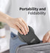 360 Degree Rotating Mobile Phone Holder, Fully Adjustable Foldable Desktop Stand for iPhone 15/14/13 Pro Max