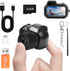 Mhaohuofu Mini Keychain Camera, FHD 1080p 8MP Cute Mini Digital Camera with 32GB