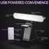 Life Finds LF-WL1 Webcam Light for Streaming on Monitor or Laptop, Freestanding Video Conference Lighting, Black