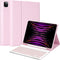MMK Keyboard Case for iPad Pro 11 inch 4th/3rd Gen, iPad Air 5th/4th 10.9 inch & iPad Air 11 inch (M2) 2024, Pink