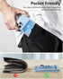 MagSafe Wallet with AirTag Holder, Magnetic Phone Wallet for iPhone 16/15/14/13/12 Series, 9 Card Holder, Light Sky Blue