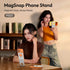 ULANZI PS01 360 Magnetic Phone Stand, Slim Foldable Cellphone Stand Tripod Adjustable Desktop Phone Tripod Angle Height
