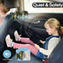 360 Dealswin Car Fan for Backseat kids, Dual Head USB Car Seat Fans, Rotatable Strong Wind Rear Headrest CarFan