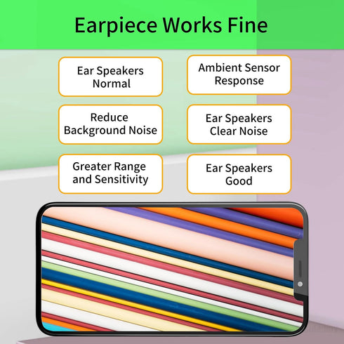 Earpiece Speaker Replacement for iPhone Xs MAX, Ambient Light Sensor Fix Proximity Sensor Assembly