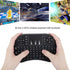 USB Mini Wireless Touch Keyboard, Portable Multifunction Wireless Keyboard with Touchpad Fit for Home Multimedia Compatible with Smart TV/TV Box/Win, OS System