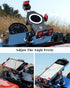 BRCOVAN Aluminum Alloy Anti-Theft Double Socket Arm | Compatible with RAM Mounts B Size 1'' Ball
