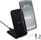 iHome 15W Folding Wireless Charging Stand, Fast Charge, Travel-Friendly Design, Cable Included
