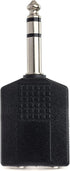 Hosa GPP-359 Dual 1/4 Inches TRS Female to 1/4 Inches TRS Male Adapter