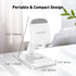 Adjustable Cell Phone Stand for Desk, Foldable Holder Cradle Dock for iPhone 15 14 13 Pro Max Mini, 12 11 XR X 8 7 6