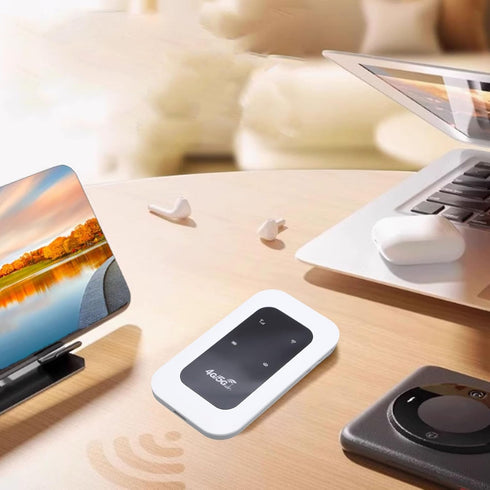 GOWENIC 4G 5G 300Mbps CAT4 Portable WiFi Hotspot Mobile WiFi Device Wireless Router LTE with SIM Card Slot for Travel