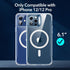 ESR Scratch-Resistant iPhone 12 Case Compatible with MagSafe, Grippy Frame, Magnetic, Clear Sidekick Hybrid Case
