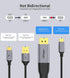 fairikabe 4K 60Hz DisplayPort to USB C Cable, 6.6ft for Portable Monitor, Projector, Nreal Air