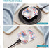 Lokigo Airpod Case for 2nd/1st Generation, Hard Cover Charging Case with Keychain, Front LED Visible, Color Flowers