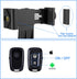 Universal Phone Tripod Mount Adapter - Wireless Camera Remote, Cell Phone Holder with Adjustable Clamp for Selfie Stick