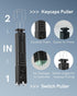 Keymatic 2-in-1 4-Claw Switch Puller and Keycap Puller for Mechanical Keyboard, Key Switch with Grip, One-Press Eject