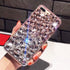 Bling Diamond Case for Samsung Galaxy S9, 3D Luxury Sparkle Crystal Rhinestone Phone Cover - Clear and Pink