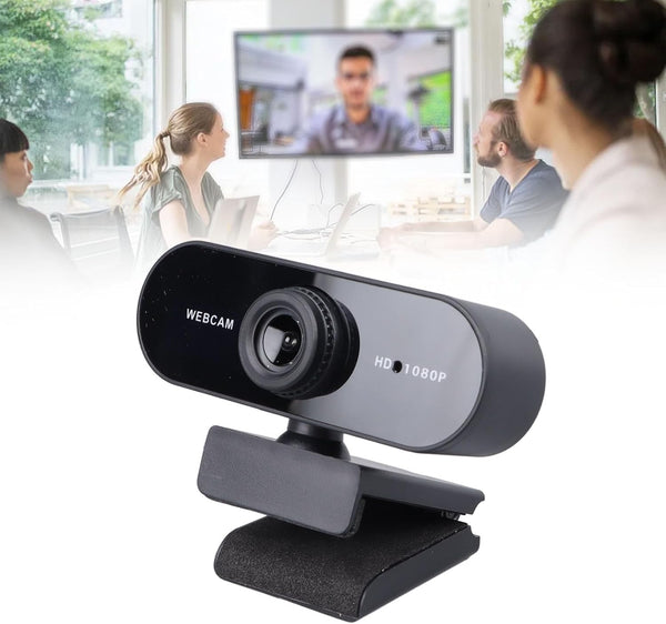 Topyond Webcam for PC and Laptop, Streaming Webcam with Microphone, 1080P External USB