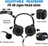 5-Pack,Durable 3.5mm Bulk Kids Headphones for School Classroom Wired On-Ear Plug for Kids,Students,Computer,Kindle