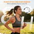 Headphones-SwimBeats,IP68 Swimming 32GB MP3 Swimming/Surfing/Marathon/Cycling(Orange Bone Conduction Bluetooth