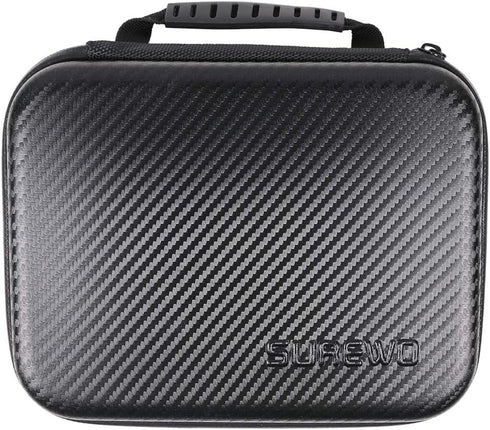 SUREWO Waterproof Carrying Case for GoPro Hero 12/11/10/9/8/7, DJI Osmo Action, Medium