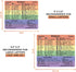 SYNERLOGIC Windows + Word/Excel Quick Reference Guide Keyboard Shortcut Stickers, No-Residue Vinyl (Rainbow)