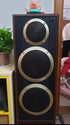 Fielect 6.5 Inch Gold Speaker Grill Cover, Decorative Circle Mesh Subwoofer Guard Protector for Audio Accessories