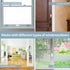 Fosmon Wireless Door Alarms for Home Security with Remote, 130dB Sensors, Battery-Powered, Kids Safety