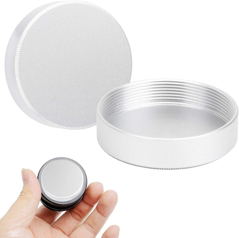 Lens Rear for M39 Mount Camera, Portable Metal Protective Cover, Aluminum Alloy, 2 Packs