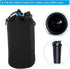 PATIKIL Camera Lens Bag, 2 Pcs 3.9" IDx9.8 H Drawstring Pouch with Thick Protective Neoprene for DSLR Lens