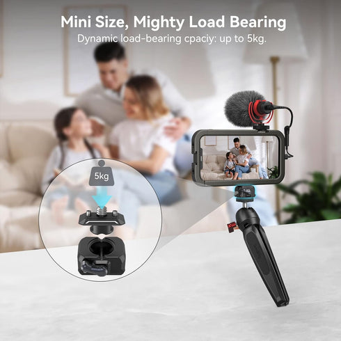 SmallRig Quick Release Plate with 1/4" Screw for Stabilizer, Action Camera, Monitor, LED Light