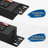 Jgstkcity Strips,8 Switches,1.5U Racks,14AWG Cord,2700J,15A 125V 1875W 10 Rack Mount PDU Power Outlet Surge