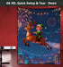 RODASS (120Inch) Holographic Rear Projection Screen: Foldable and Portable Anti Crease Indoor Projection Screen
