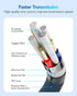 ANDTOBO USB 3.0 A to A, 3.3 FT Male to Male Cable, Double End USB Cord for Hard Drive Enclosures, DVD Player