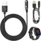 BaiWeiDun Smart Watch Charger Cable, Universal Magnetic SmartWatch Accessories Charger Cable 4 Pin