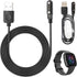 BaiWeiDun Smart Watch Charger Cable, Universal Magnetic SmartWatch Accessories Charger Cable 4 Pin