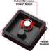 TOODOO 2 Pieces 41mm QR Release Plate for Camera Tripod Ball Head, Compatible with Ambico V0552 V0554, Sunpak 7500 Pro