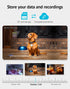 LaView 2k 4MP Security Cameras with Color Night Vision, Cameras for Home Security with Motion Detection, Two-Way Audio
